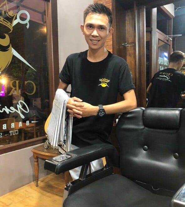 Angga Crown Gentleman Barbershop Bali